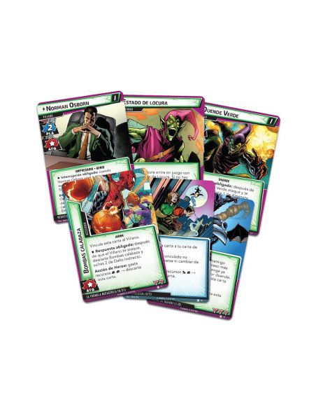 Marvel Champions LCG: El Duende Verde Pack de Escenario