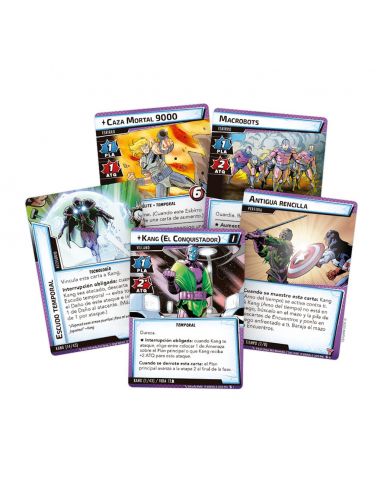 Marvel Champions LCG: Antiguo y futuro Kang Pack de Escenario