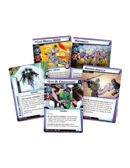 Marvel Champions LCG: Antiguo y futuro Kang Pack de Escenario