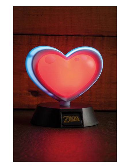 Lámpara 3D contenedor de Vida - The Legend of Zelda