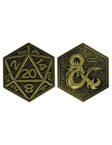 Moneda Dungeons & Dragons - Edición Limitada - D&D