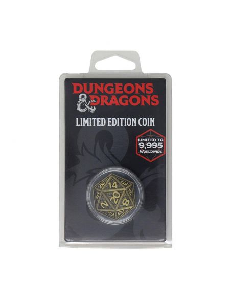 Moneda Dungeons & Dragons - Edición Limitada - D&D