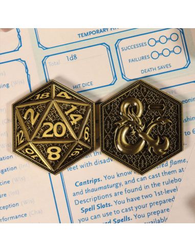 Moneda Dungeons & Dragons - Edición Limitada - D&D