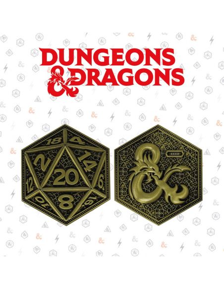 Moneda Dungeons & Dragons - Edición Limitada - D&D