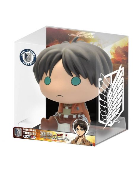 Hucha Eren Chibi 16 cm - Ataque a los Titanes - Attack on Titan