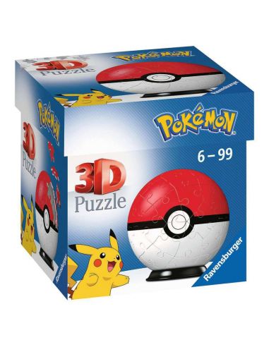 Puzzle 3D Pokéball 54 piezas - Pokémon