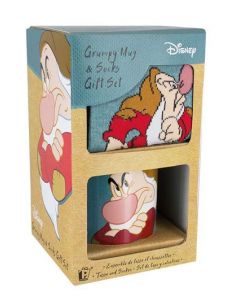 Pack Taza y Calcetines Gruñón – Blancanieves y los siete enanitos 2