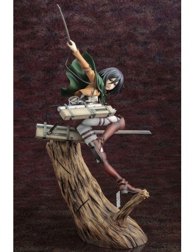Figura Mikasa Ackerman Renewal Package Ver. 35 cm - Ataque a los Titanes - Attack on Titan