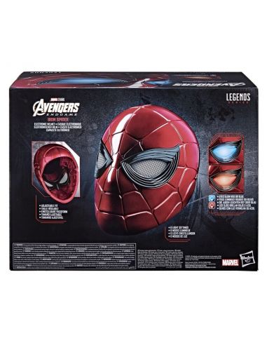 Casco Spider-Man Iron Spider réplica 1:1 Electrónica - Marvel Legends - Marvel