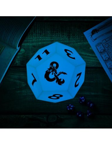 Lámpara dado D12 - Dungeons & Dragons