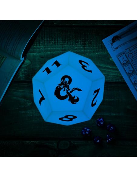 Lámpara dado D12 - Dungeons & Dragons