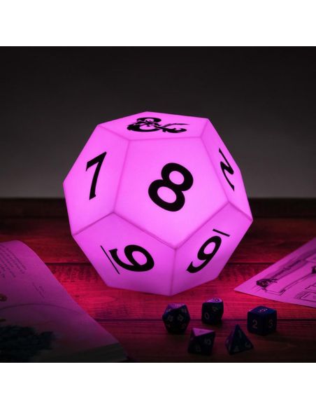 Lámpara dado D12 - Dungeons & Dragons