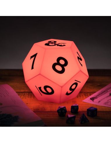 Lámpara dado D12 - Dungeons & Dragons