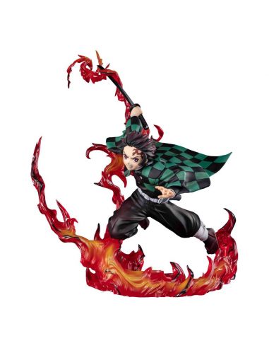 Figura Tanjiro Kamado (Total Concentration Breathing) 19 cm - Kimetsu no Yaiba - Demon Slayer