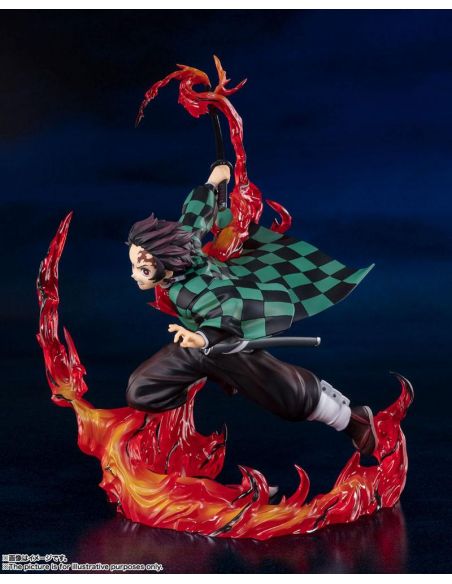 Figura Tanjiro Kamado (Total Concentration Breathing) 19 cm - Kimetsu no Yaiba - Demon Slayer