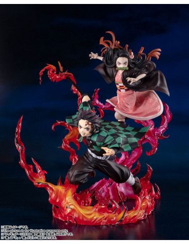 Figura Tanjiro Kamado (Total Concentration Breathing) 19 cm - Kimetsu no Yaiba - Demon Slayer