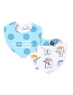 Babero Pequeño Jedi reversible - Star Wars