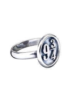 Anillo Andén 9 3/4 de Plata - Harry Potter