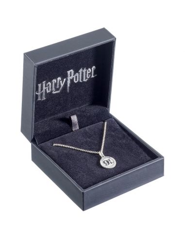 Collar Andén 9 3/4 de Plata y cristales Swarovski - Harry Potter