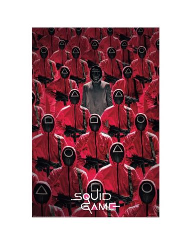 Póster El Juego del Calamar Mar Rojo - The Squid Game