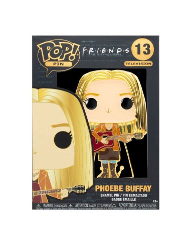 Chapa / Pin Funko Friends 10 cm Phoebe Guitar