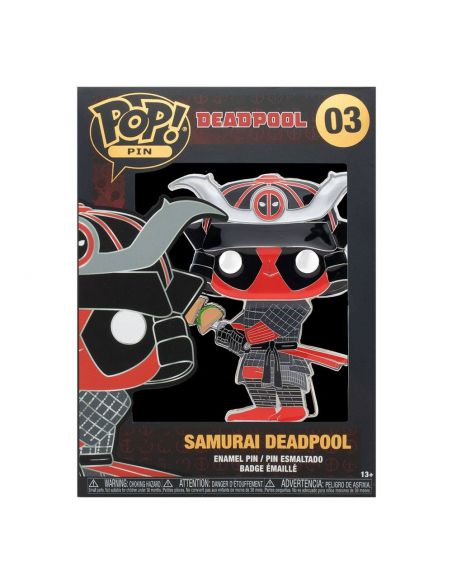 Chapa / Pin Funko Marvel 10 cm Taco Deadpool