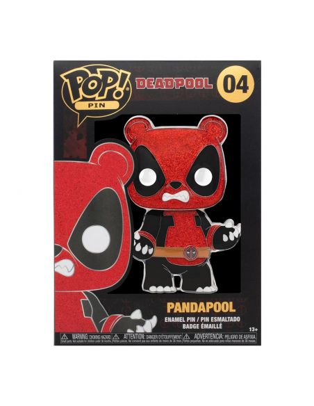 Chapa / Pin Funko Marvel 10 cm Panda Deadpool