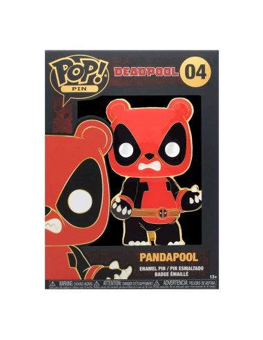 Chapa / Pin Funko Marvel 10 cm Panda Deadpool
