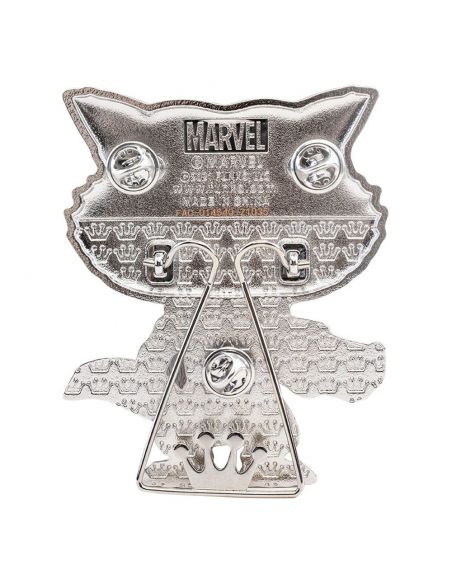 Chapa / Pin Funko Marvel 10 cm Rocket - Guardianes de la Galaxia