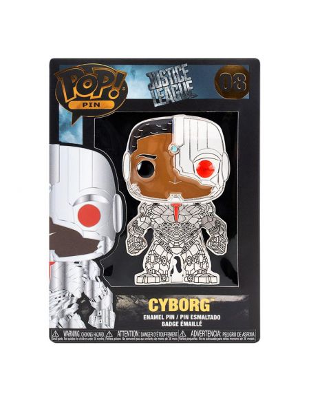 Chapa / Pin Funko DC Comics 10 cm Cyborg