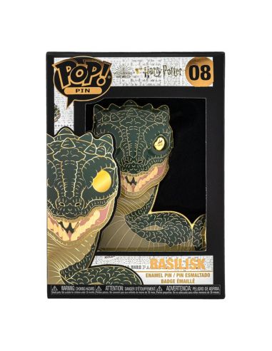 Chapa / Pin Funko Harry Potter 10 cm Basilisco