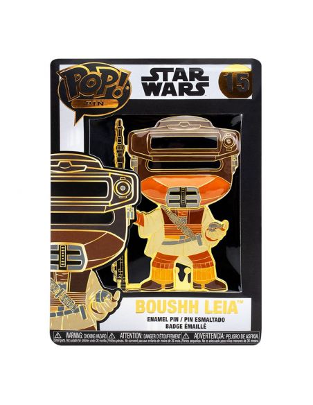 Chapa / Pin Funko Star Wars 10 cm Boushh Leia