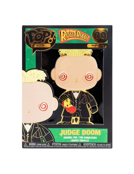 Chapa / Pin Funko ¿Quién engañó a Roger Rabbit? 10 cm Judge Doom