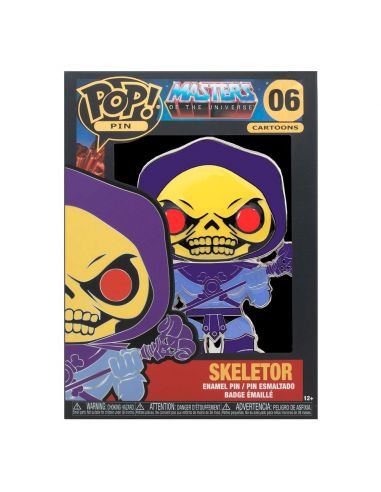 Chapa / Pin Funko Masters del Universo 10 cm Skeletor
