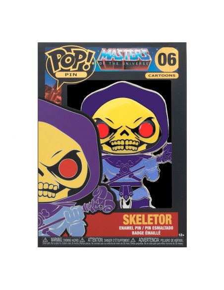 Chapa / Pin Funko Masters del Universo 10 cm Skeletor