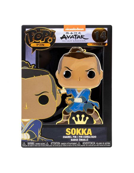 Chapa / Pin Funko Avatar: La leyenda de Aang 10 cm Sokka