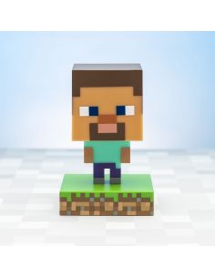 Mini Lámpara Steve - Minecraft
