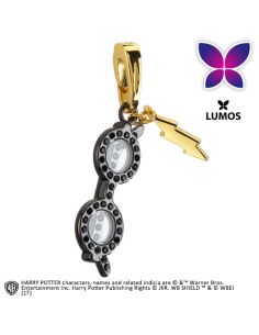 Charm Gafas y Rayo Colección Lumos - Harry Potter