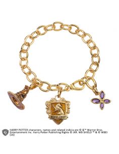 Pulsera de amuletos Lumos Hufflepuff - Harry Potter