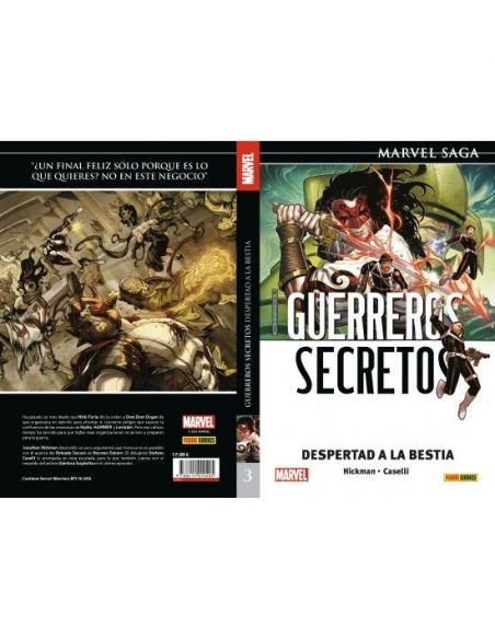 Guerreros Secretos 03. Despierta a la bestia (Marvel Saga)