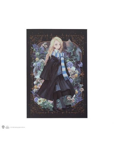 Libreta Harry Potter retrato Luna Lovegood CineReplicas