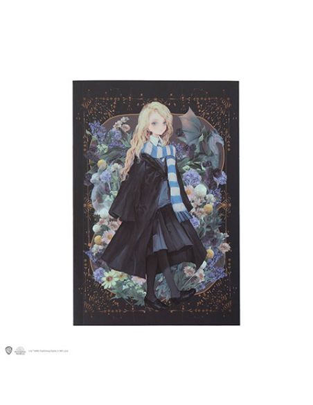 Libreta Harry Potter retrato Luna Lovegood CineReplicas