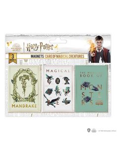 Pack Imanes Harry Potter cuidado Criaturas Mágicas CineReplicas