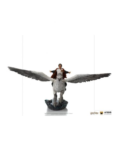 Figura Harry Potter con Buckbeak Escala 1:10 - Harry Potter - Estatua Deluxe Art