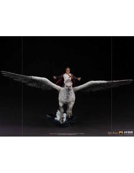 Figura Harry Potter con Buckbeak Escala 1:10 - Harry Potter - Estatua Deluxe Art