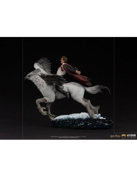 Figura Harry Potter con Buckbeak Escala 1:10 - Harry Potter - Estatua Deluxe Art
