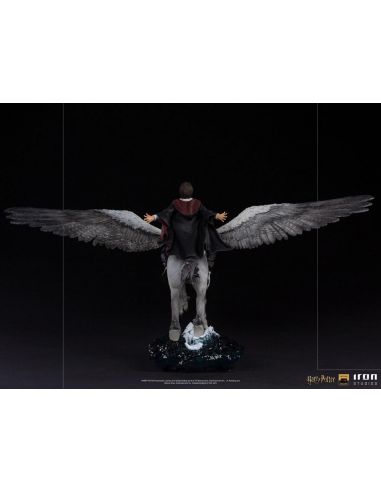 Figura Harry Potter con Buckbeak Escala 1:10 - Harry Potter - Estatua Deluxe Art