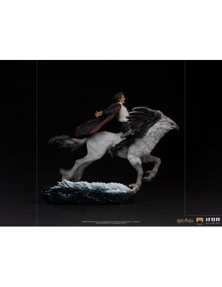 Figura Harry Potter con Buckbeak Escala 1:10 - Harry Potter - Estatua Deluxe Art