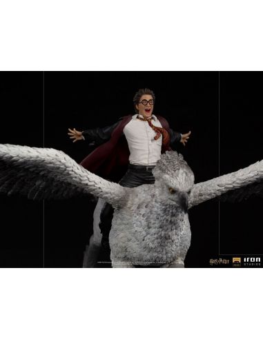 Figura Harry Potter con Buckbeak Escala 1:10 - Harry Potter - Estatua Deluxe Art