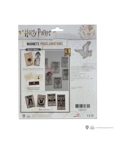 Pack Imanes Harry Potter Proclamaciones Hogwarts CineReplicas 2